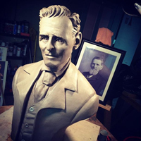 Judge Criss Bronze Bust Project