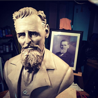 Judge Criss Bronze Bust Project