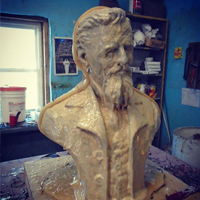 Judge Criss Bronze Bust Project