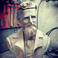 Judge Criss Bronze Bust Project