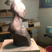 Judge CrissBronze Bust Project