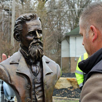 Judge Criss Bronze Bust Project