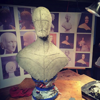 Mary Shelley Bronze Bust Project