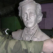 Edgar Allan Poe Bust Project