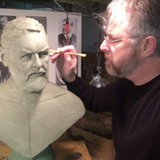 Bram Stoker Bust Project