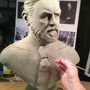 Bram Stoker Bust Project