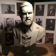 Bram Stoker Bust Project